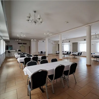 Viešbutis Goldap kambariai konferencijos restoranas
